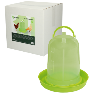 Abreuvoir Volaille Vert Citron 5L - Pratique et Coloré pour Vos Oiseaux