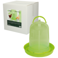 Abreuvoir Volaille Vert Citron 5L - Pratique et Coloré pour Vos Oiseaux