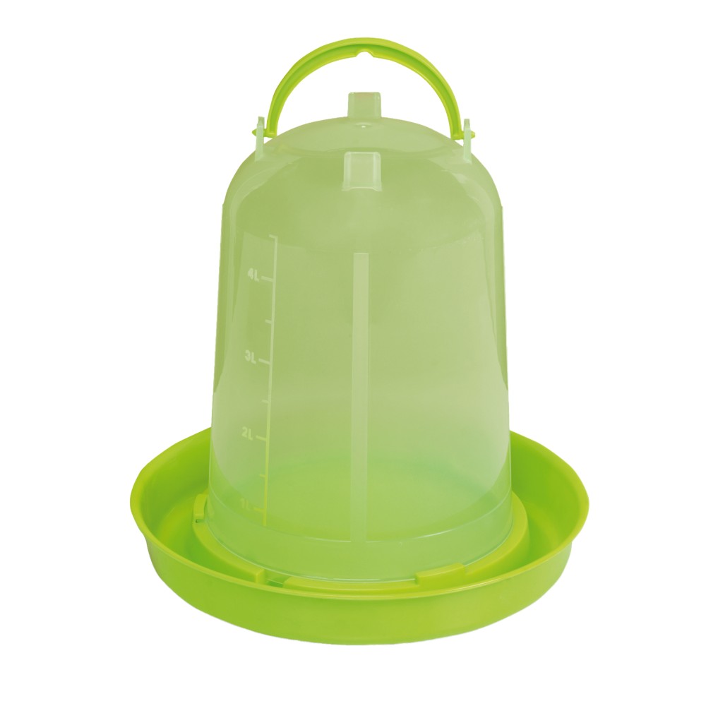 Abreuvoir Volaille Vert Citron 5L - Pratique et Coloré pour Vos Oiseaux