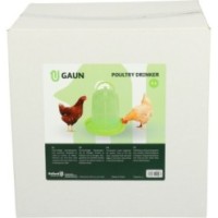 Abreuvoir Volaille Vert Citron 5L - Pratique et Coloré pour Vos Oiseaux