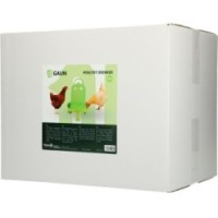 Abreuvoir Poulet Gaun Vert Citron 10L avec Pieds | Spacieux et Coloré