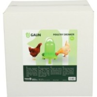 Abreuvoir à volaille Gaun 5L avec pieds - Vert Citron | Pour oiseaux