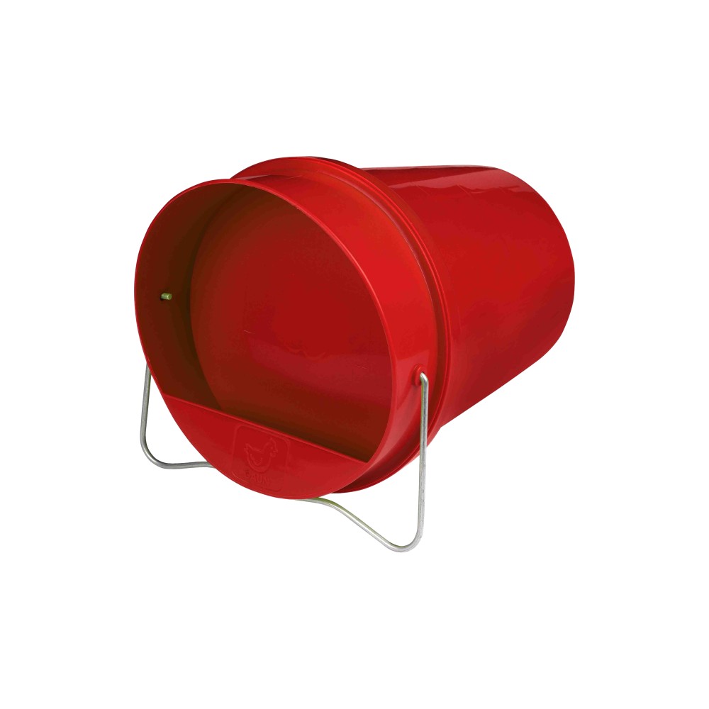Abreuvoir Plastique Volaille Gaun 6L Rouge - Compact et pratique