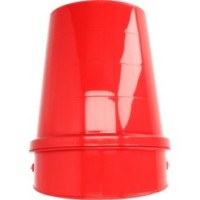 Abreuvoir Plastique Volaille Gaun 6L Rouge - Compact et pratique