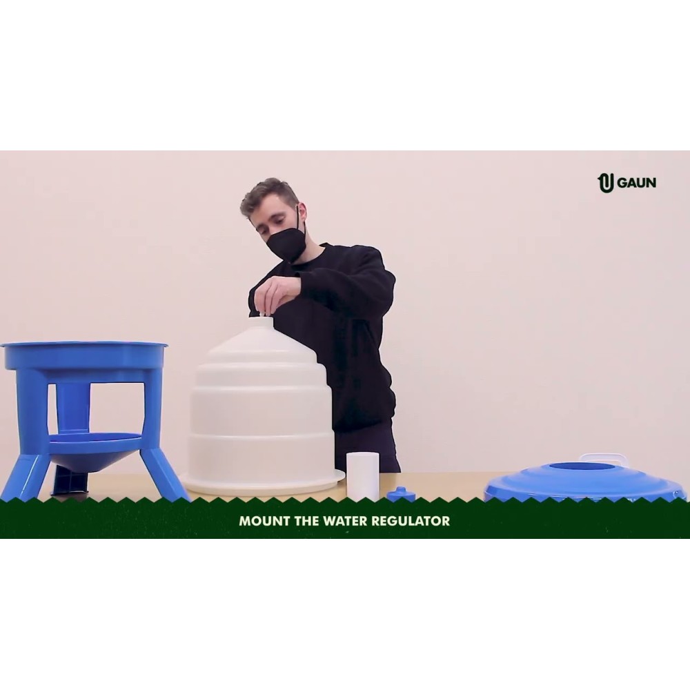 Abreuvoir Impérial Gaun 20L - Robuste et pratique pour oiseaux