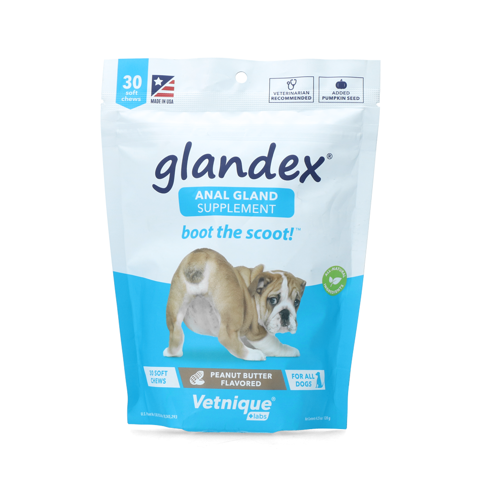 Glandex Soft Chews 30 unités - Friandises pour Chiens, Soins des Glandes Anales