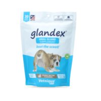 Glandex Soft Chews 30 unités - Friandises pour Chiens, Soins des Glandes Anales