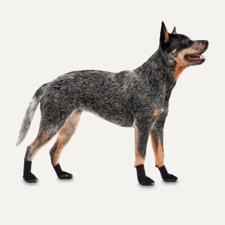 Bottes pour chien Goo-eez Ultras 2 - Pack de 2 - Taille L Noir