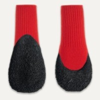 Chaussons pour Chien Goo-eez Lites 4 Pack XS Rouge/Noir - Confort et Style