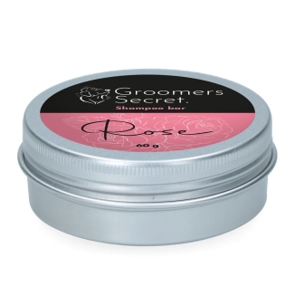 Shampoing solide Groomers Secret Rose - Format pratique et naturel