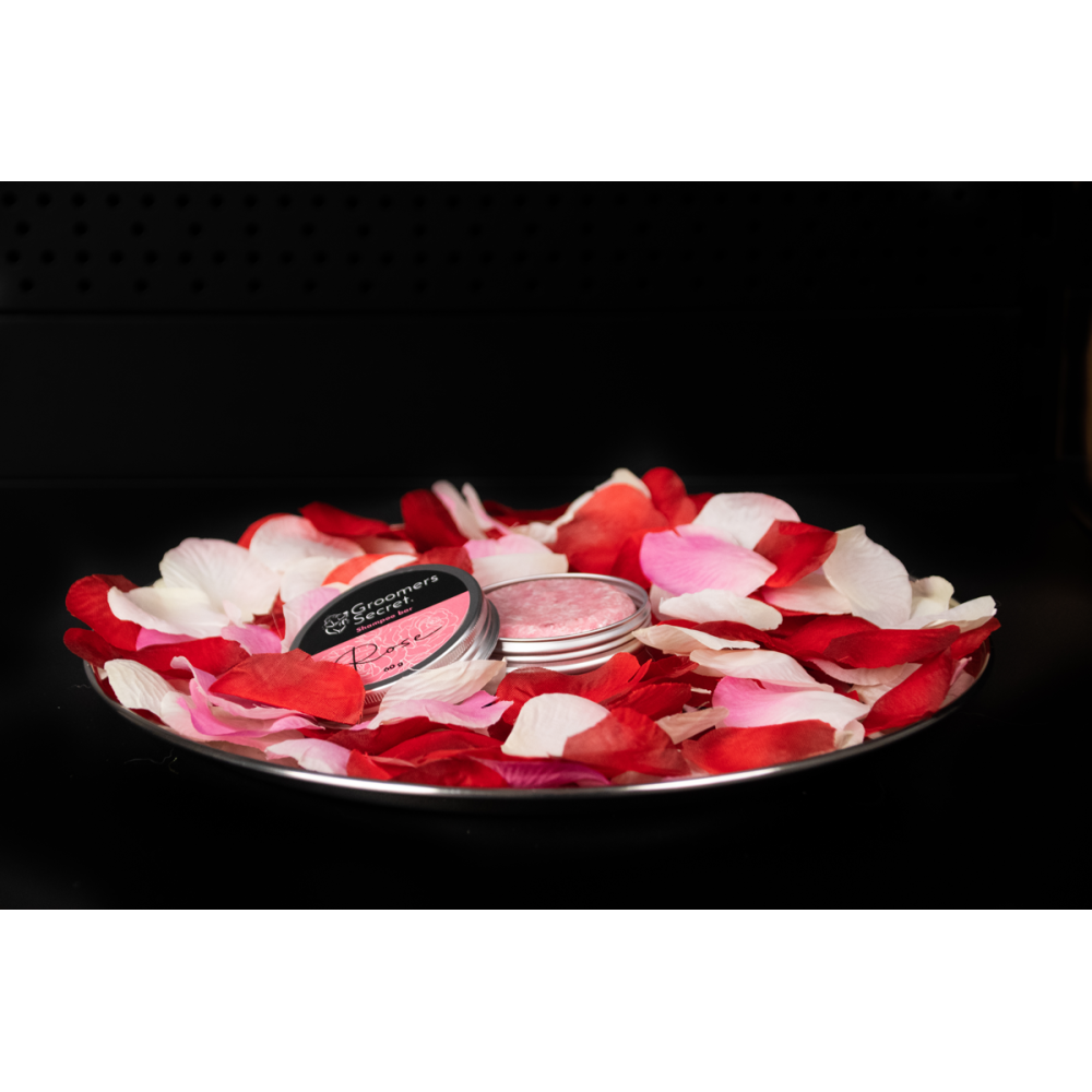Shampoing solide Groomers Secret Rose - Format pratique et naturel