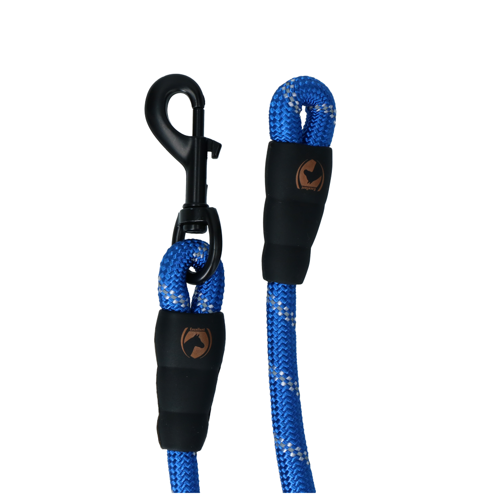 Longe Exclusive Réfléchissante Bleue - Marque de qualité pour votre cheval