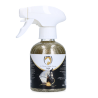 Excellent Spray Brillant pour Chevaux à Paillettes Or 250 ml - Éclat et brillance assurés!