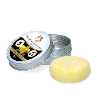 Shampoing Solide Brillant pour Chevaux au Citron 60 g - Naturel et Efficace