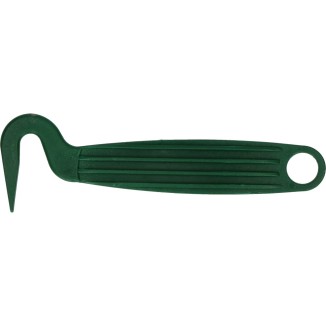 Décrottoir en plastique vert pour cheval - Pratique et compact