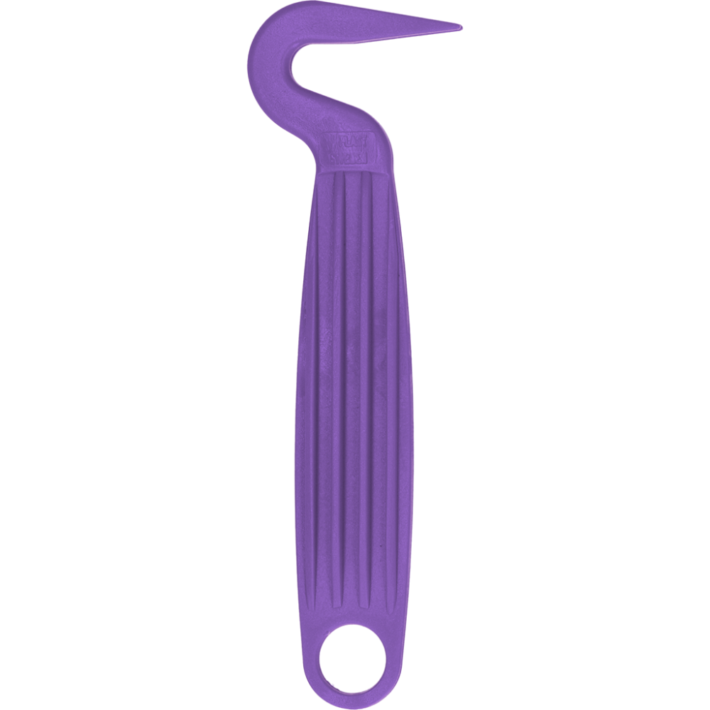 Décrottoir en plastique violet - Pratique et compact pour cheval