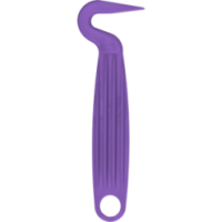 Décrottoir en plastique violet - Pratique et compact pour cheval