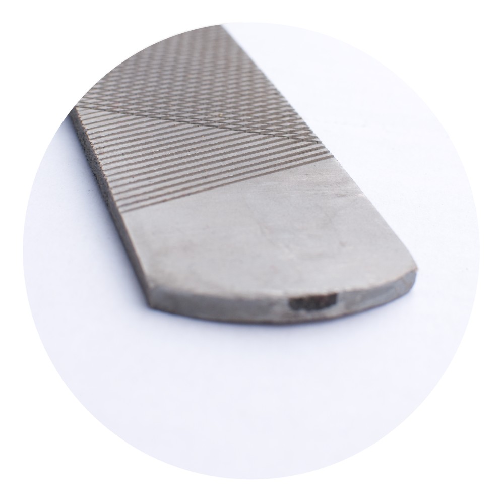 Râpe à sabot droite avec poignée - Marque, Pays d'origine, Dimensions