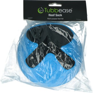 Chaussette pour sabot 155 mm Bleu par Tubbease - Confort et protection pour votre cheval