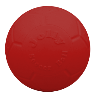 Ballon de football Jolly Rouge S (15 cm) - Idéal pour jouer avec votre chien