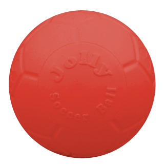 Ballon de football Jolly Orange L (20 cm) pour chien - Jouet durable et amusant