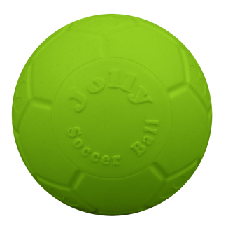 Ballon de football Jolly Vert L (20 cm) pour chiens: amusant et résistant