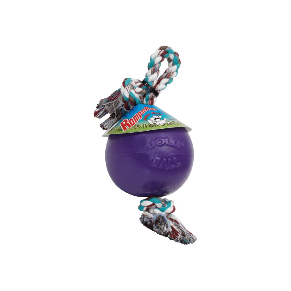 Balle Jolly Romp-n-Roll Violette M (15 cm) pour Chiens