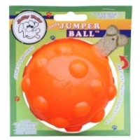 Jolly Jumper Orange M (10 cm) - Jouet pour Chien Amusant