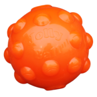 Jolly Jumper Orange M (10 cm) - Jouet pour Chien Amusant
