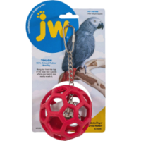 Jouet interactif JW Hol-ee Roller pour Perroquets - Amusement assuré!