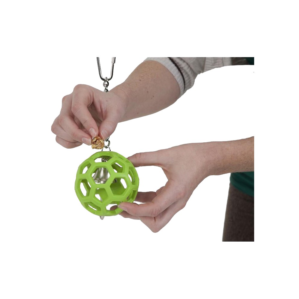 Jouet interactif JW Hol-ee Roller pour Perroquets - Amusement assuré!