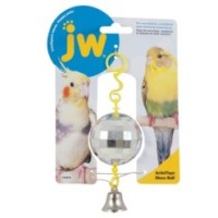 Jouet pour oiseau JW Activitoy Disco Ball - Amusez votre oiseau avec style!