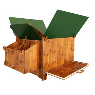 Poulailler Polly Classic L par Cucciolotta - Spacieux et Robuste