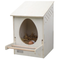 Poulailler Nichoir en Bois Kerbl | Contenance 52.3x35.5x8.2 cm