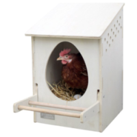 Poulailler Nichoir en Bois Kerbl | Contenance 52.3x35.5x8.2 cm