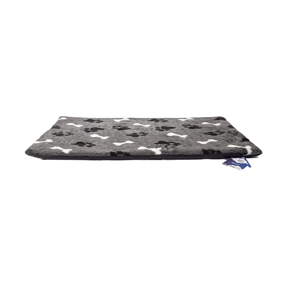 Coussin de caisse moelleux Let's Sleep XL Anthracite - Confort XL pour votre chien
