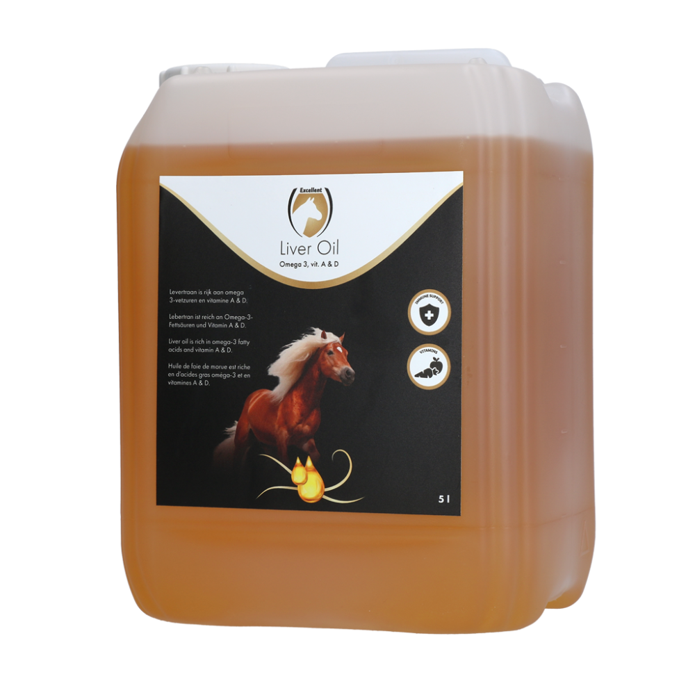 Excellent Huile de Foie de Cheval 5 L | Origine France | Qualité Premium