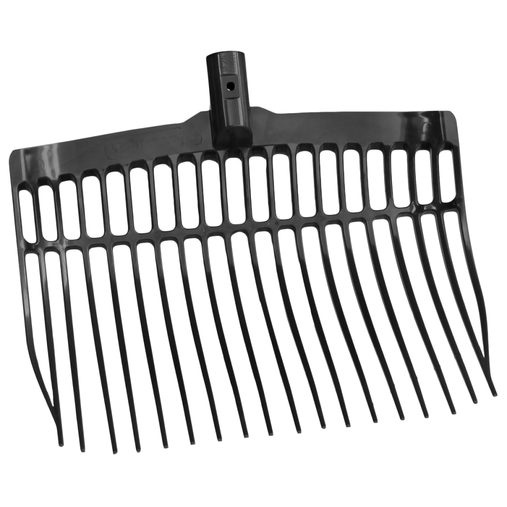 Fourchette de rasage sans manche Noir - Pratique et efficace pour chevaux