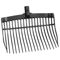 Fourchette de rasage sans manche Noir - Pratique et efficace pour chevaux