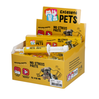 Excellent Pets Pâte Anti-Stress 10 ml pour Chiens - Calmez votre animal naturellement