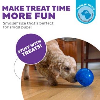 Outward Hound Orbee-Tuff Snoop M Bleu: Jouet Interactif pour Chien Fun & Durable