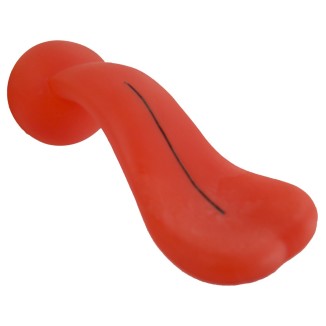 Pawise Funny Face : Jouet amusant pour chien avec langue pendante