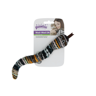 Pawise Serpent Wool-Wool Life pour Chat - Jouet doux et naturel