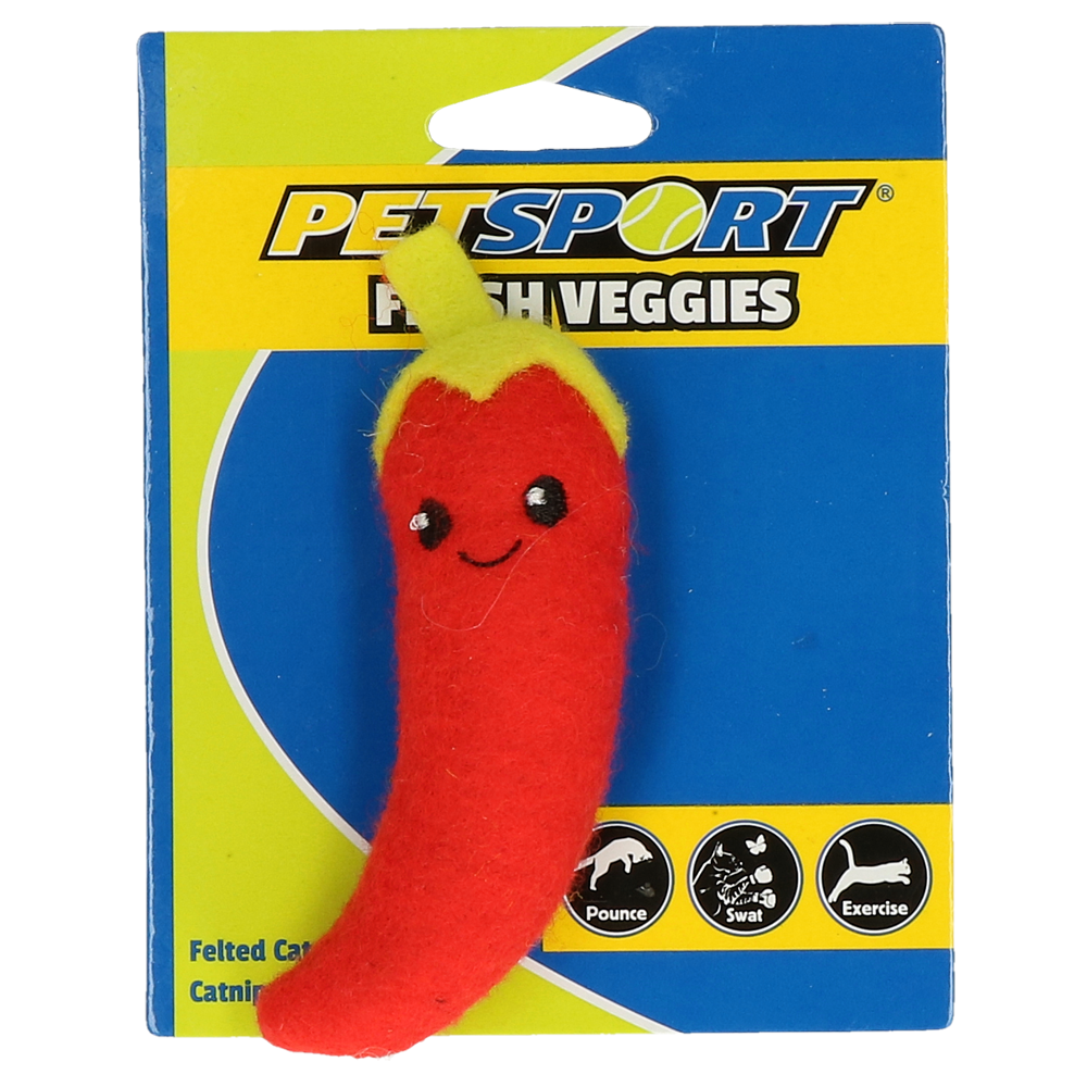 Croquettes Petsport Fresh Veggies Poivron Frais pour chats