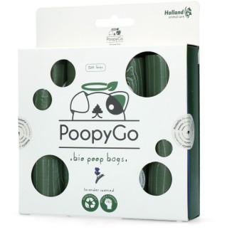 PoopyGo Eco friendly 120 sacs Lavande - Parfum frais pour chiens