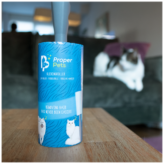 Rouleau Anti-Poils Adhésif Proper Pets : Solution Pratique pour les Poils de Chien