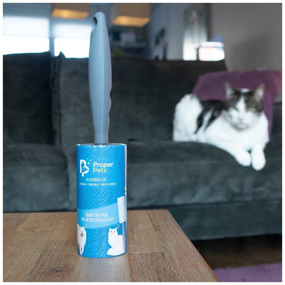 Rouleau Anti-Poils Adhésif Proper Pets : Solution Pratique pour les Poils de Chien