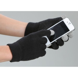 Gant d'équitation Magic Touch Noir 1taille4tous - Confort et style pour tous les cavaliers