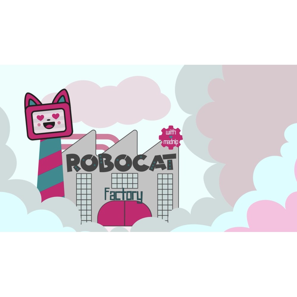 Robocat: Souris Grise Élégante pour Chats - 7x8x6 cm
