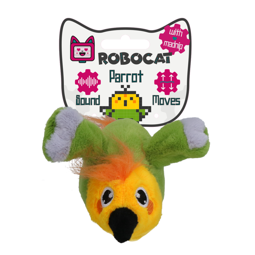 Robocat Perroquet : L'Explorateur des Cieux en CHAT